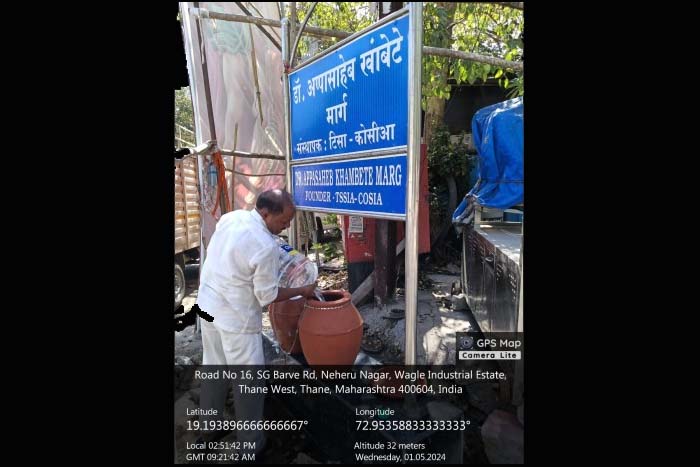 Initiative to provide cool drinking water in public places for Thaneites