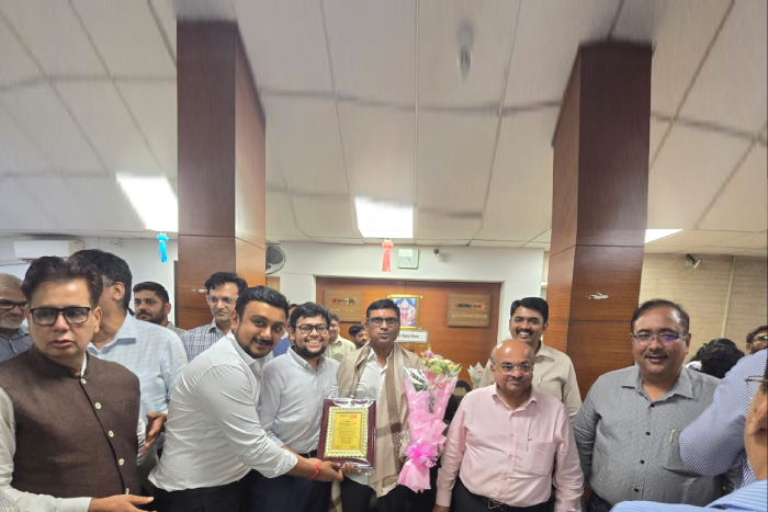 Glimpses of Felicitation of Shri Shailendra Bendale, Deputy City Engineer Thane 